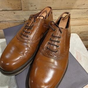 Jos A Bank Oxford Shoes - Polished Leather